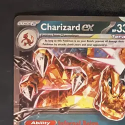 Charizard ex 161 Promo Holo 330 HP SVP Scarlet & Violet EX Pokemon TCG Card - Image 4