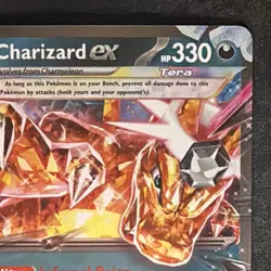 Charizard ex 161 Promo Holo 330 HP SVP Scarlet & Violet EX Pokemon TCG Card - Image 5