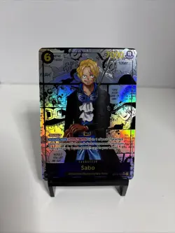 OP13-120 Sabo SEC Manga Rare Super Alternate Art One Piece Card Game English - Image 1
