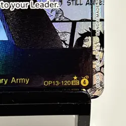 OP13-120 Sabo SEC Manga Rare Super Alternate Art One Piece Card Game English - Image 5