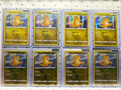 Dragonite 8 Card Lot Sword and Shield Evolving Skies Holo & Reverse Holo NM - Image 1