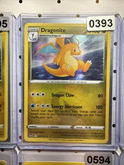 Dragonite 8 Card Lot Sword and Shield Evolving Skies Holo & Reverse Holo NM - Image 3