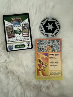 Pokemon Scarlet & Violet—151 Mini Tin Meowth Hitmonchan Trading Card Game 2023 - Image 5