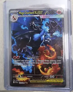 Pokemon Mega Charizard X EX Rare Foil Card 125/094 PFL - Pack Fresh - Image 2