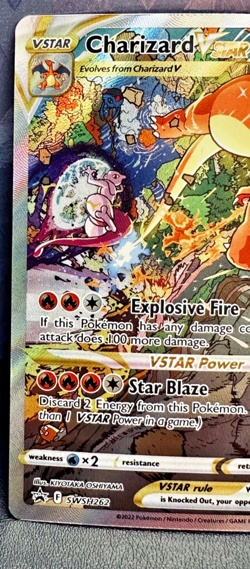 Charizard VSTAR SWSH262 - SWSH: Sword & Shield Promo Cards - NM Holo - Image 2