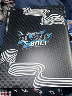Pokemon TCG Card BLACK BOLT Binder - BINDER ONLY - Empty Holds 360 Cards - NEW - Image 2