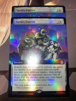 Turtles Forever (Extended Art) Teenage Mutant Ninja Turtles Foil X 2 - Image 1