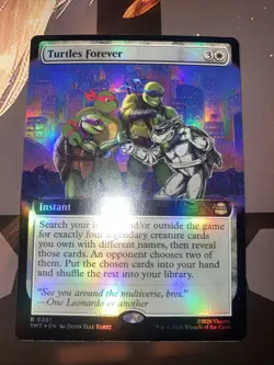 Turtles Forever (Extended Art) Teenage Mutant Ninja Turtles Foil X 2 - Image 4