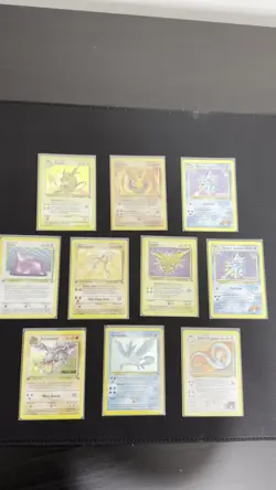 Pokemon TCG Vintage Fossil & Gym Lot Moltres Articuno Zapdos Raichu Ditto & MORE - Image 2
