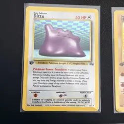 Pokemon TCG Vintage Fossil & Gym Lot Moltres Articuno Zapdos Raichu Ditto & MORE - Image 3