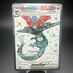 Pokemon TCG Dragapult ex 200/167 Twilight Masquerade Full Art Ultra Rare Holo NM - Image 1