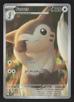 Furret 168/159 Pokemon TCG SV09: Journey Together NM - Image 1