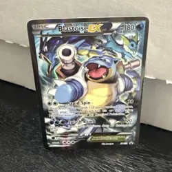Pokemon - Blastoise EX XY122 Black Star Promo Full Art Holo Rare 2016 - Image 1
