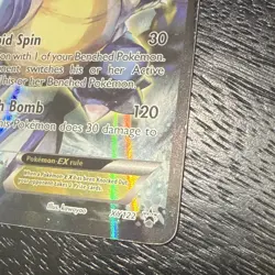 Pokemon - Blastoise EX XY122 Black Star Promo Full Art Holo Rare 2016 - Image 3