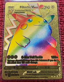 Pokemon Pikachu VMAX 310 HP Gold Foil 044/185, G Volt Tackle 120K, NICE (1593) - Image 1