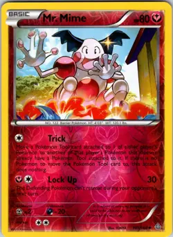Mr. Mime 101/160 XY - Primal Clash Pokemon TCG NM Reverse Holo - Image 1