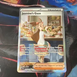 Pokemon TCG Jasmine's Gaze Special Illustration Rare Surging Sparks 245/191 - Image 1
