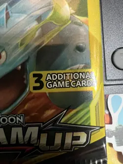Pokemon TCG Sun & Moon Team Up Mini Booster Pack Venusaur & Celibi Sealed 7.67G - Image 4