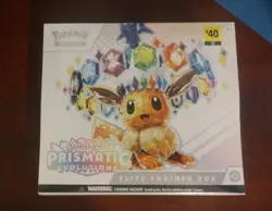 Pokemon Prismatic Evolutions Scarlet & Violet Elite Trainer Box Sealed ETB - Image 1