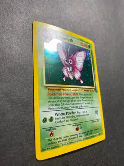 Venomoth 13/64 Jungle Holo Pokemon TCG MP - Image 3