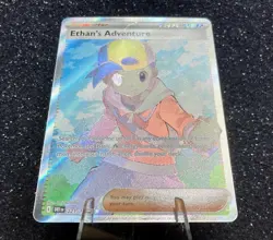 Ethan’s Adventure (221/182) ~ Mint/NM Destined Rivals 2025 Full Art Pokemon TCG - Image 4
