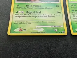 M/NM Pokemon Holo Roserade Duo 17/132 Secret Wonders + 13/130 Diamond Pearl - Image 3