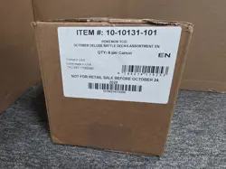 2025 Pokemon TCG October Deluxe Battle Deck 6 Deck Case Factory Sealed Gengar Di - Image 1