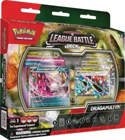 2025 Pokemon April League Battle Deck Dragapult ex Factory Sealed Case of 6 - Image 2