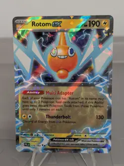 Rotom ex 029/094 Pokemon TCG Phantasmal Flames Holo English Near Mint - Image 1