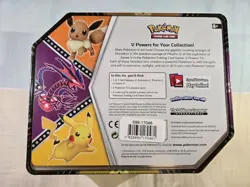 Pokemon V Powers Tin Pikachu 5 booster packs, Factory Sealed New - Image 2