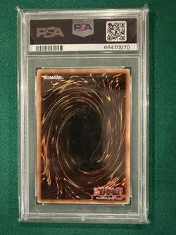 2008 Yugioh 1st Edition Starter Deck Colossal Fighter 043 PSA 9 Mint - Image 2