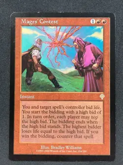 Mage's Contest Invasion MTG Magic the Gathering - LP - Image 1