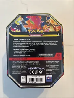 Pokemon TCG Mega Charizard EX Y Tin - Image 2