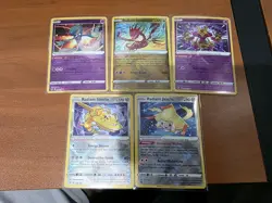 Pokemon TCG Radiant Holo Lot Sword & Shield Steelix Jirachi Eternatus Gardevoir… - Image 1