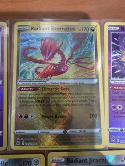 Pokemon TCG Radiant Holo Lot Sword & Shield Steelix Jirachi Eternatus Gardevoir… - Image 4