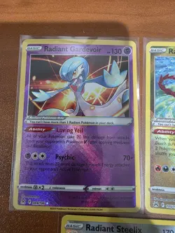 Pokemon TCG Radiant Holo Lot Sword & Shield Steelix Jirachi Eternatus Gardevoir… - Image 5