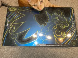 NEW! Sealed Box Pokemon Mega Charizard X ex Ultra Premium Collection Metallic - Image 1