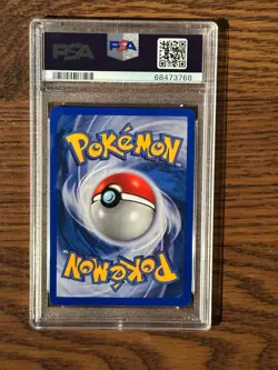 Pokemon League Black Star Surfing Pikachu Promo #28 PSA9 Cert # 68473768 - Image 4