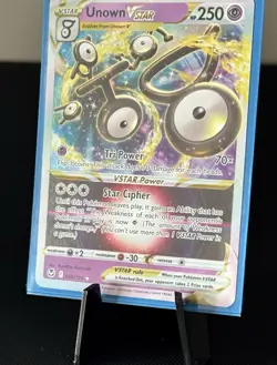 POKEMON UNOWN VSTAR 66/195 - SILVER TEMPEST SW&SH - 2022 NM - Image 1