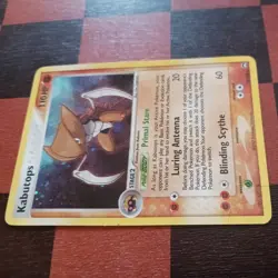 Pokemon EX Power Keepers Kabutops 10/108 Holo Rare Played Condition - Image 2