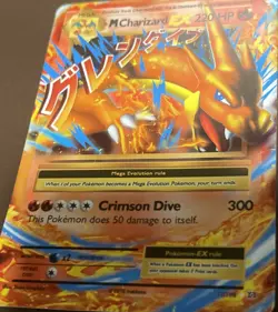 Pokemon TCG Mega-Charizard-EX Flashfire 107/106 Holo Secret Rare - Image 2
