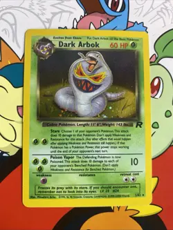 Dark Arbok - Pokemon Team Rocket 2/82 - Holo - LP/NM Swirl - Image 1
