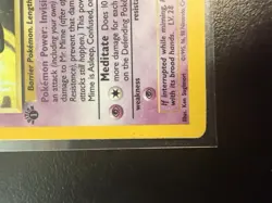 Pokemon Mr Mime Jungle Holo Rare 1st Edition MP - Image 2