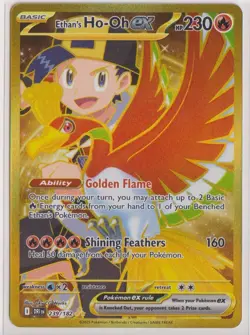 Pokemon - Ethan's Ho-Oh ex 239/182 Sv10: Destined Rivals Holo - Image 1