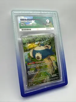 Pokemon TCG Ace 9 Snorlax 051 Black Star Promo Stamp- Mint Ace Grade 9 - Image 3