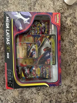 Pokemon Mega Evolution Mega Latias Ex Box Factory Sealed with 4 Booster Packs - Image 1