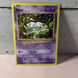 Pokemon TCG Mew Evolutions Holo Rare Basic 53/108 40 HP Psy Bolt Psychic - Image 1