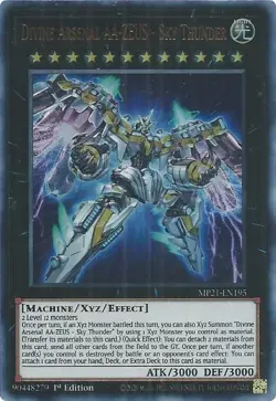 Divine Arsenal AA-ZEUS - Sky Thunder-Ultra Rare - 1st Edition - MP21-EN195 - ... - Image 1
