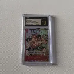2023 One Piece OP02 EN Manga Alternate Art #013 Portgas D. Ace CGC 10 Pristine - Image 1