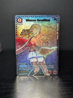 Mimosa Vermillion Alt U* UE08BT/BCV-1-091 Black Clover English Union Arena - Image 1